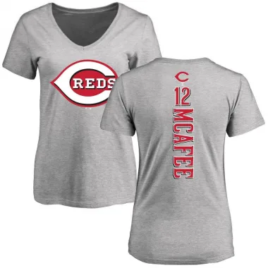 Ash Women's Quincy Mcafee Cincinnati Reds Backer Slim Fit T-Shirt -