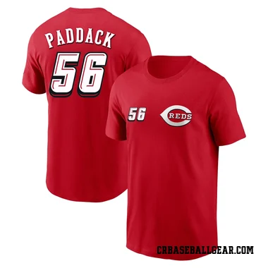 Red Men's Chris Paddack Cincinnati Reds 2025 Speedway Classic T-Shirt