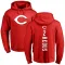 Red Men's Gary Redus Cincinnati Reds Backer Pullover Hoodie
